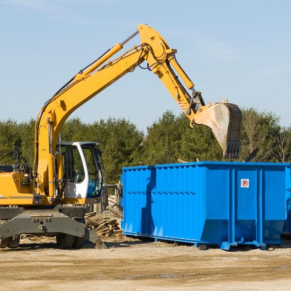 dumpster for house renovation debris